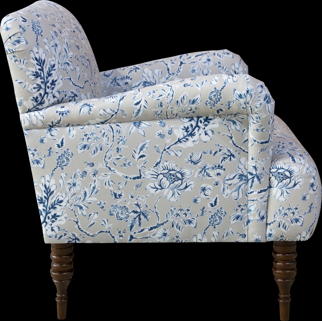 Aditya Gray Accent Chair - Thumbnail - Image 3