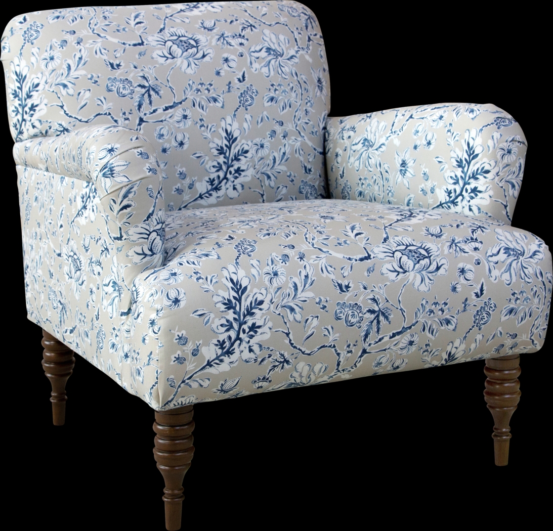 Aditya Gray Accent Chair - Thumbnail - Image 1