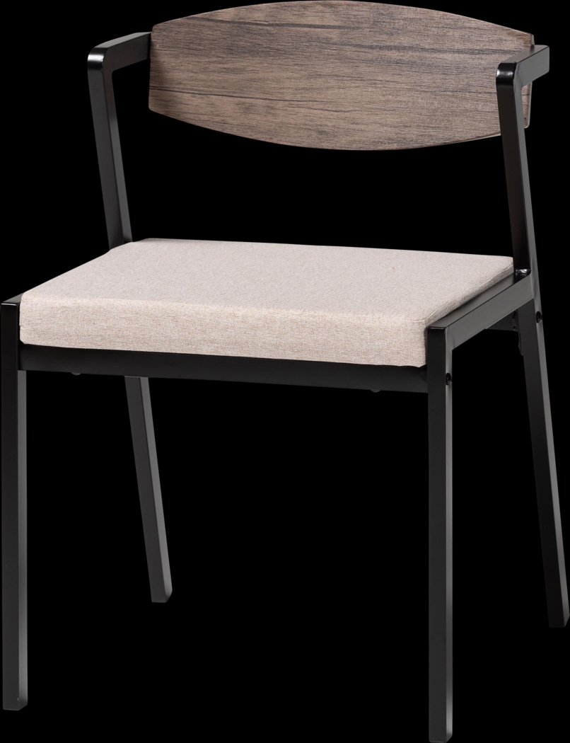 Adiutori Beige Dining Chair, Set of 4 - Thumbnail - Image 4
