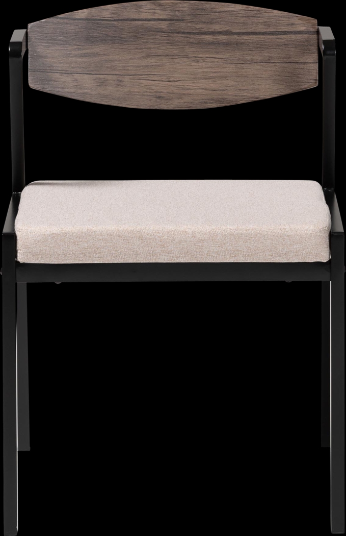 Adiutori Beige Dining Chair, Set of 4 - Thumbnail - Image 5