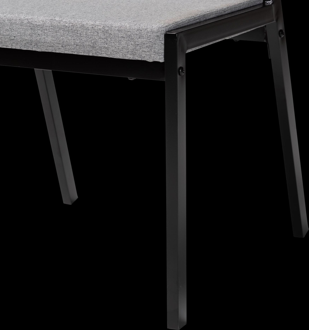 Adiutori Gray Dining Chair, Set of 4 - Thumbnail - Image 9