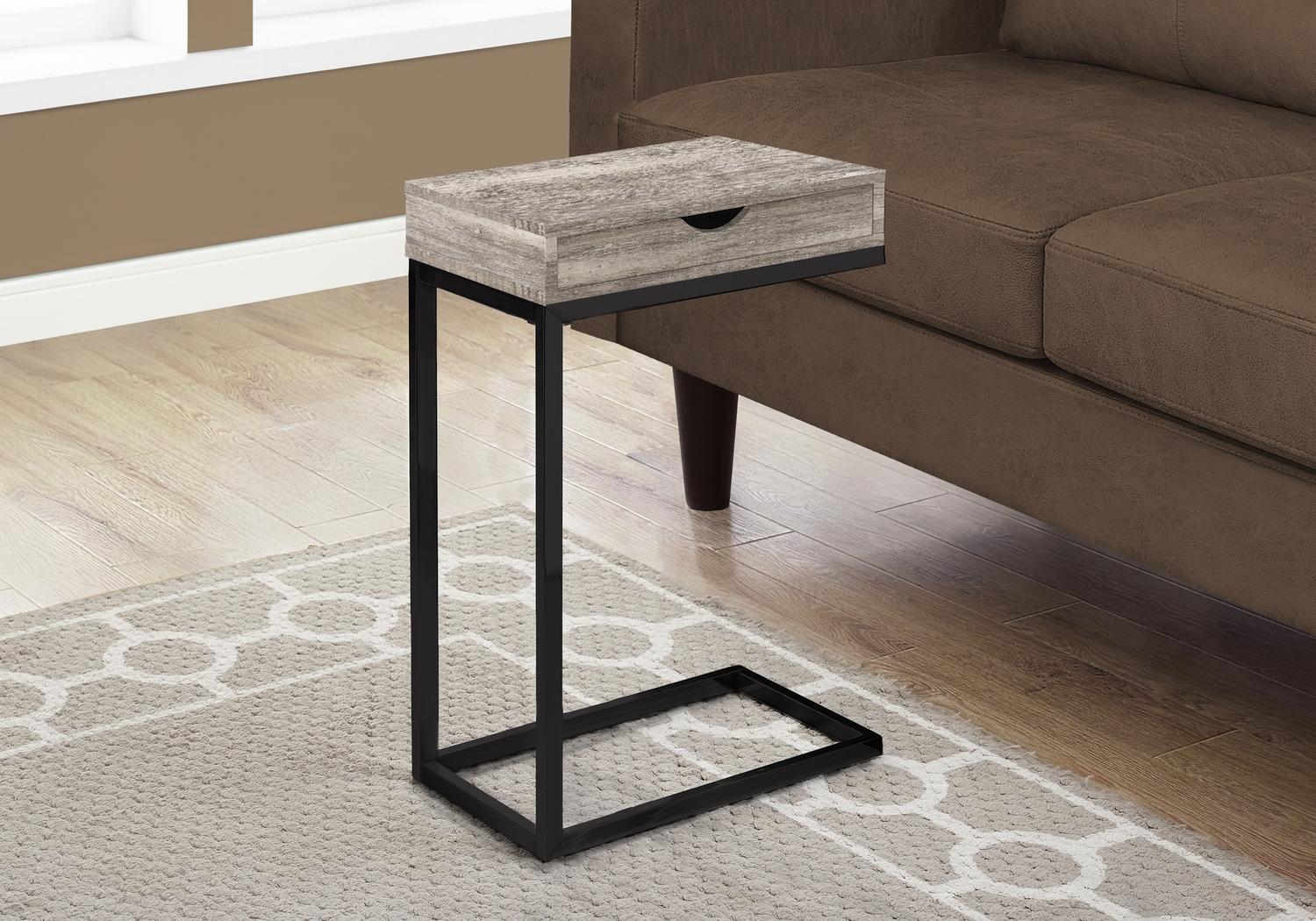 Adlai Taupe Accent Table - Thumbnail - Image 2