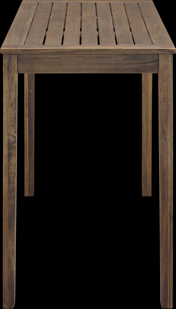 Adlebert Dark Brown Counter Height Dining Table - Thumbnail - Image 3