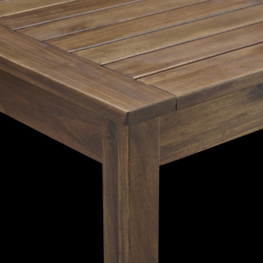 Adlebert Dark Brown Counter Height Dining Table - Thumbnail - Image 4