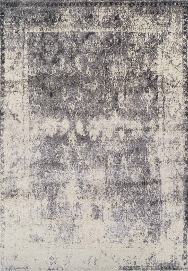 Adler Cove Gray 3'3 x 5'1 Rug - Thumbnail - Image 1