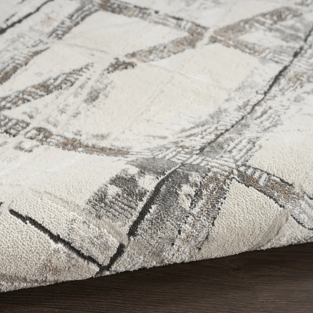 Adler Trace Gray 3'11 x 5'11 Rug - Thumbnail - Image 2