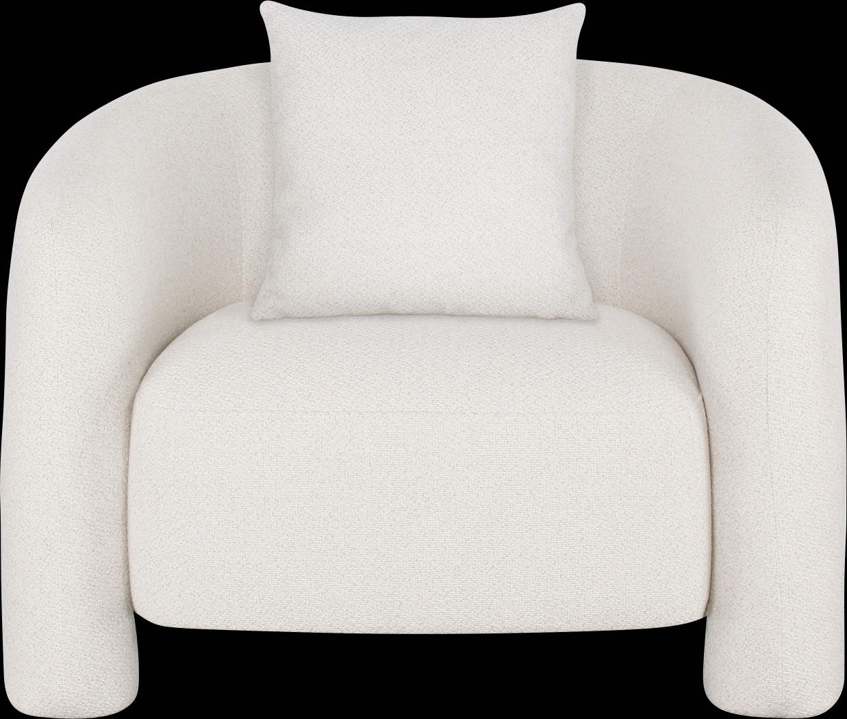 Adlerspoint Beige Accent Chair - Thumbnail - Image 3