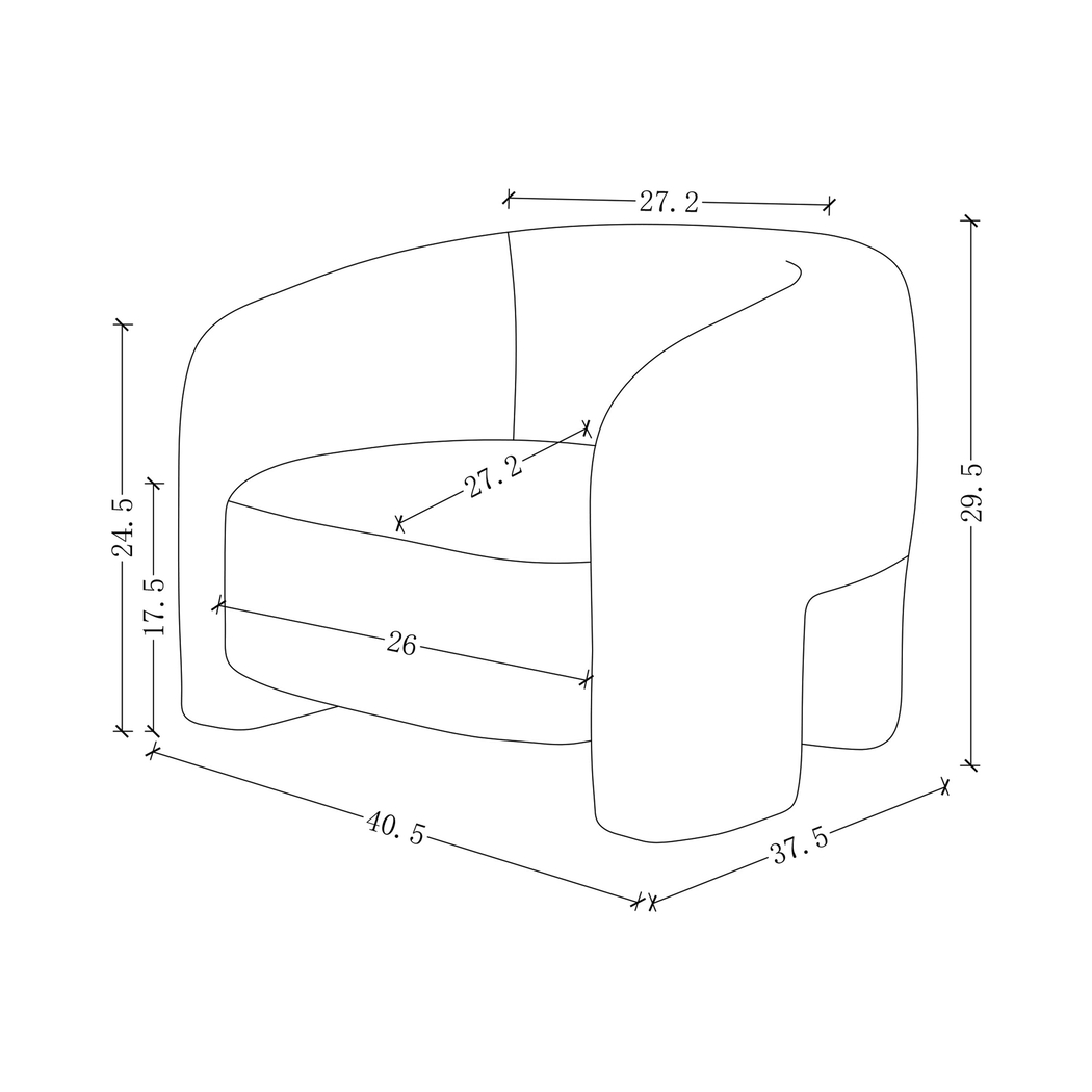 Adlerspoint Beige Accent Chair - Thumbnail - Image 4