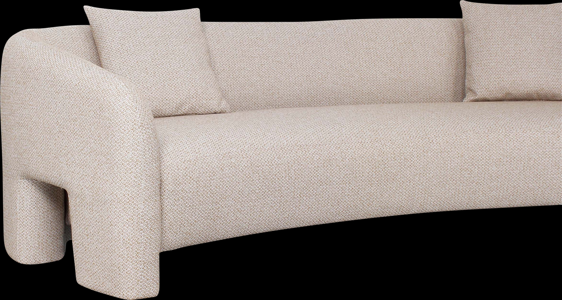 Adlerspoint Gold Sofa - Thumbnail - Image 4