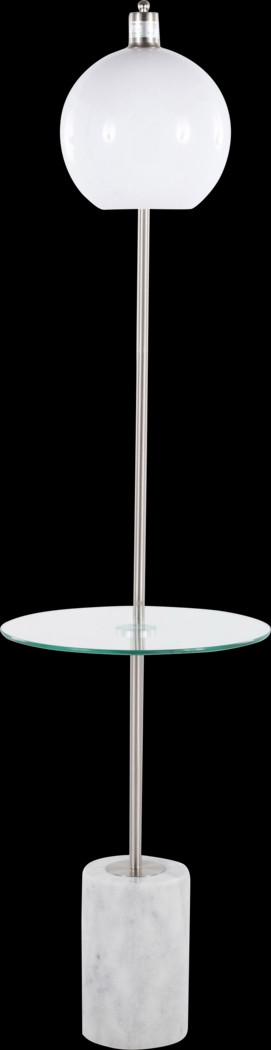 Adleta Nickel Floor Lamp - Thumbnail - Image 6