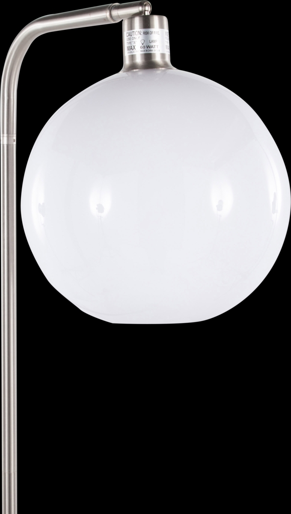 Adleta Nickel Floor Lamp - Thumbnail - Image 7