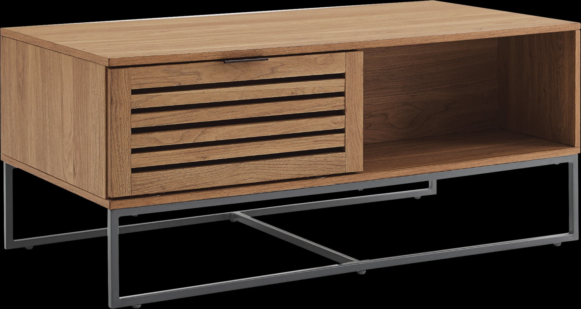 Adlora Oak Cocktail Table - Thumbnail - Image 1