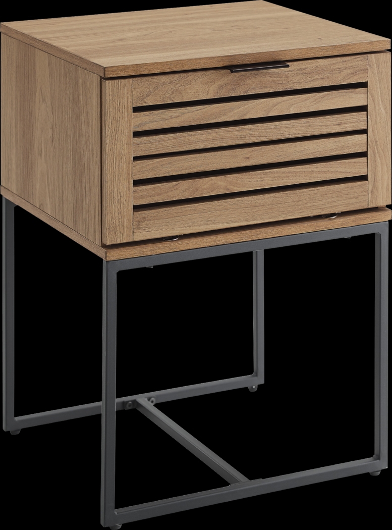 Adlora Oak End Table - Thumbnail - Image 1