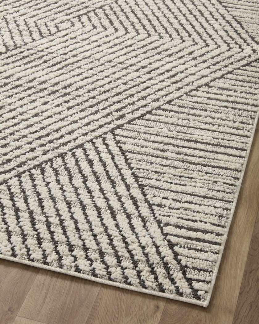 Adlyn Black 5'3 x 7'6 Rug - Thumbnail - Image 6