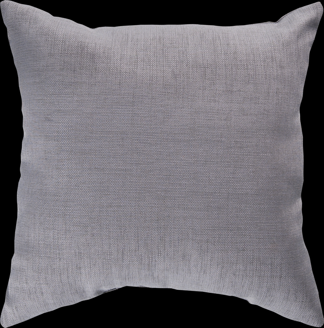 Adney Gray Indoor/Outdoor Accent Pillow - Thumbnail - Image 1