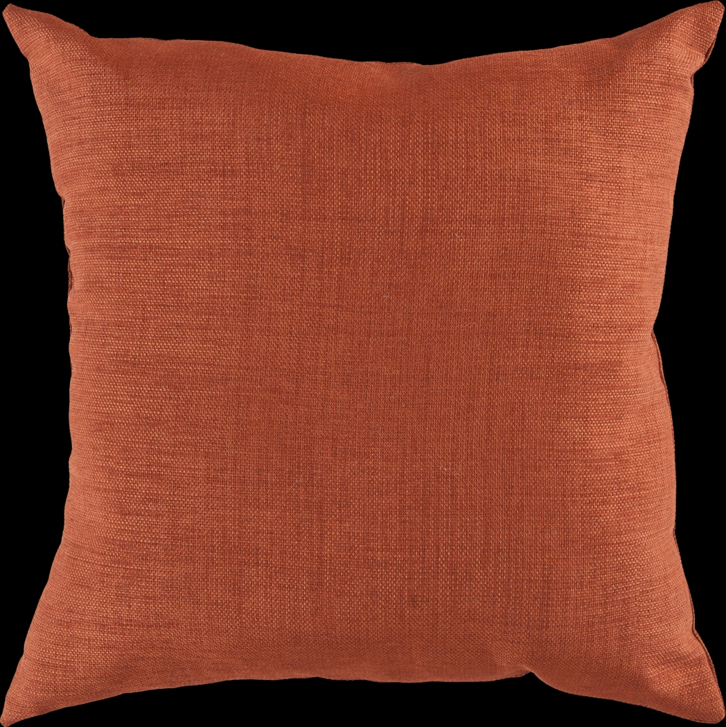 Adney Orange Indoor/Outdoor Accent Pillow - Thumbnail - Image 1