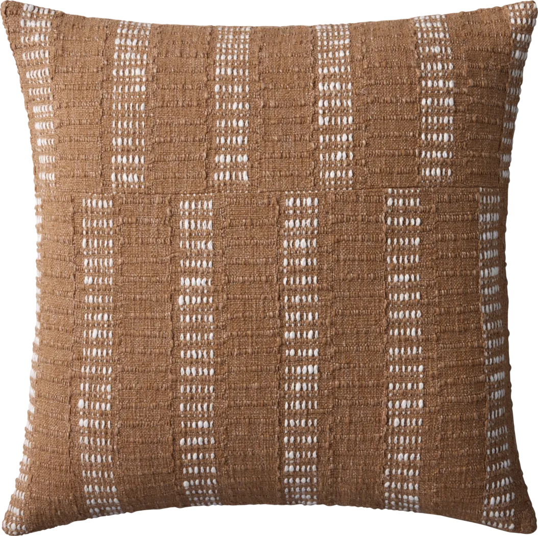 Adobe Rust Ivory Accent Pillow - Thumbnail - Image 1