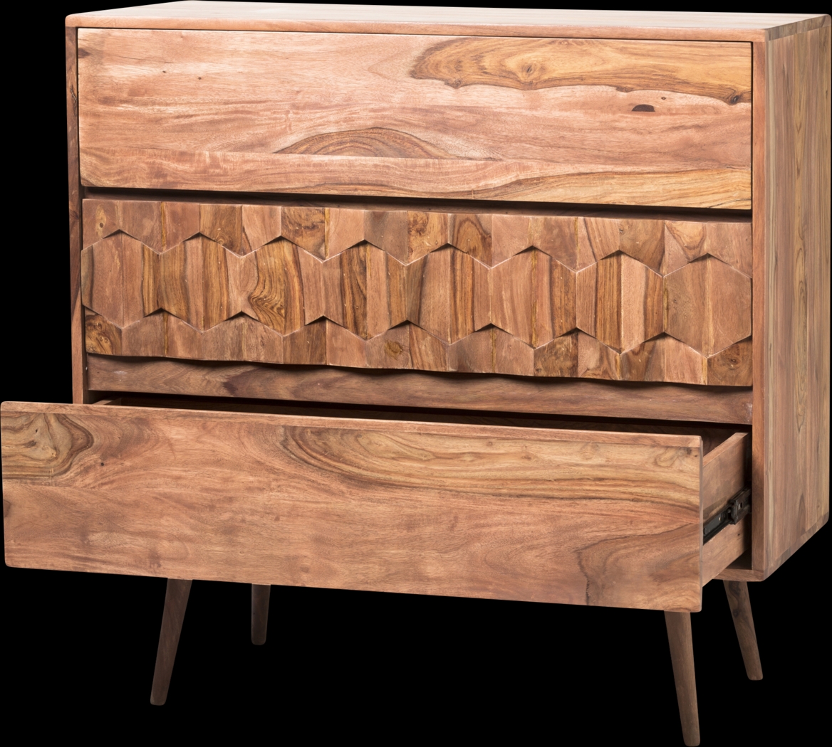 Adolphia Brown Accent Cabinet - Thumbnail - Image 3