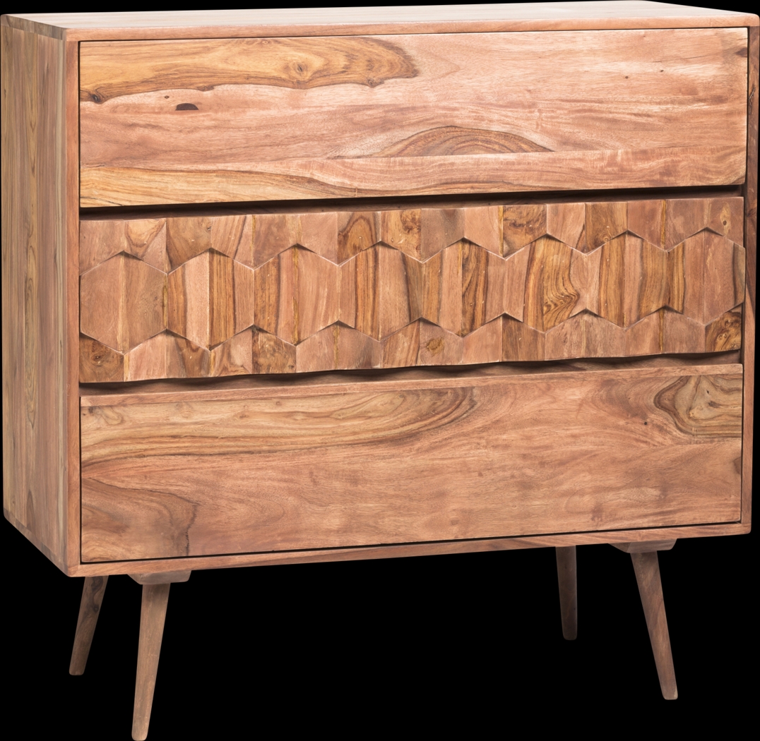 Adolphia Brown Accent Cabinet - Thumbnail - Image 1
