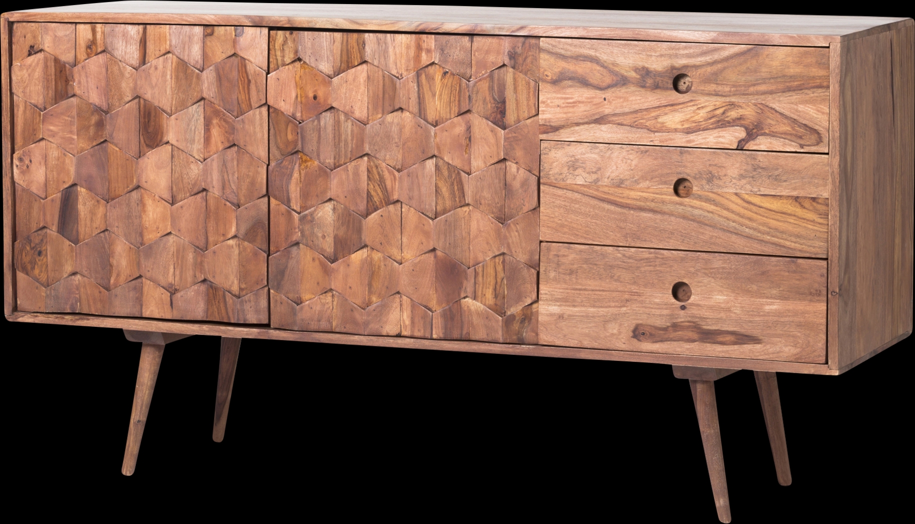 Adolphia Brown Sideboard - Thumbnail - Image 1