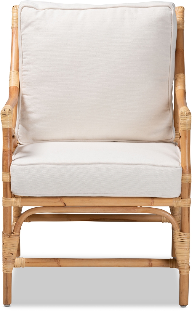 Adonan Natural Arm Chair - Thumbnail - Image 3