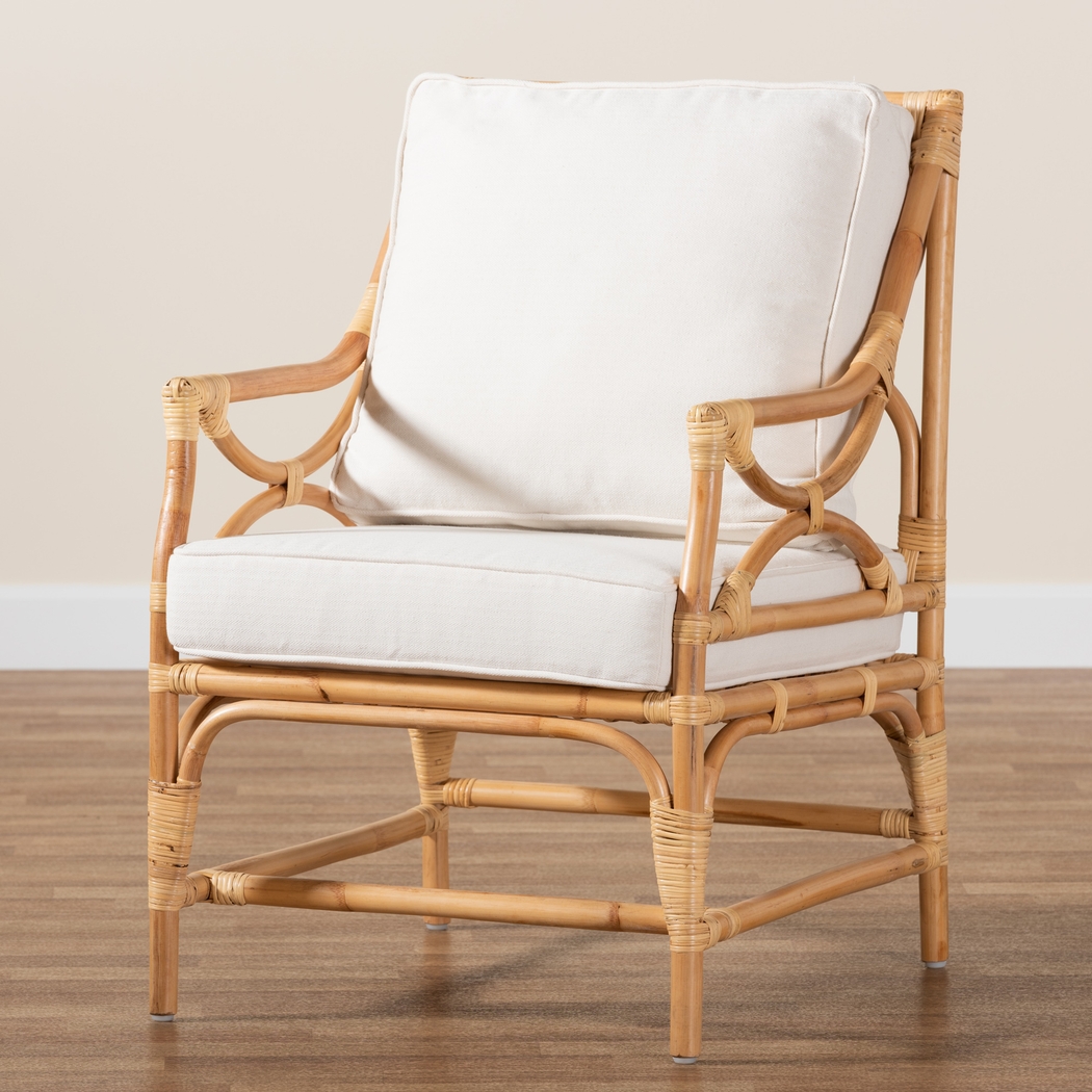 Adonan Natural Arm Chair - Thumbnail - Image 7