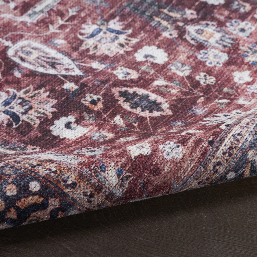 Adosis Ivory/Brick 7'10 x 9'10 Rug - Thumbnail - Image 6