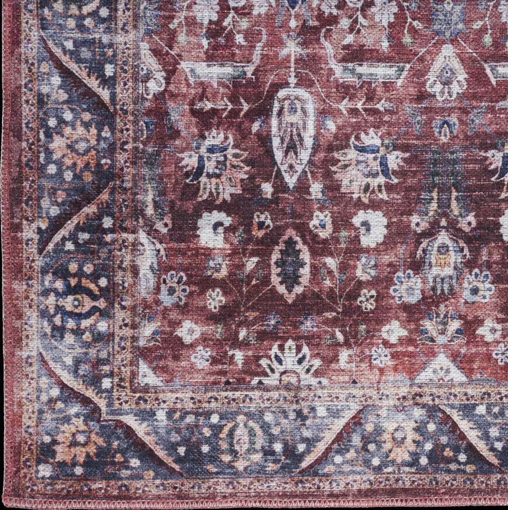 Adosis Ivory/Brick 7'10 x 9'10 Rug - Thumbnail - Image 7