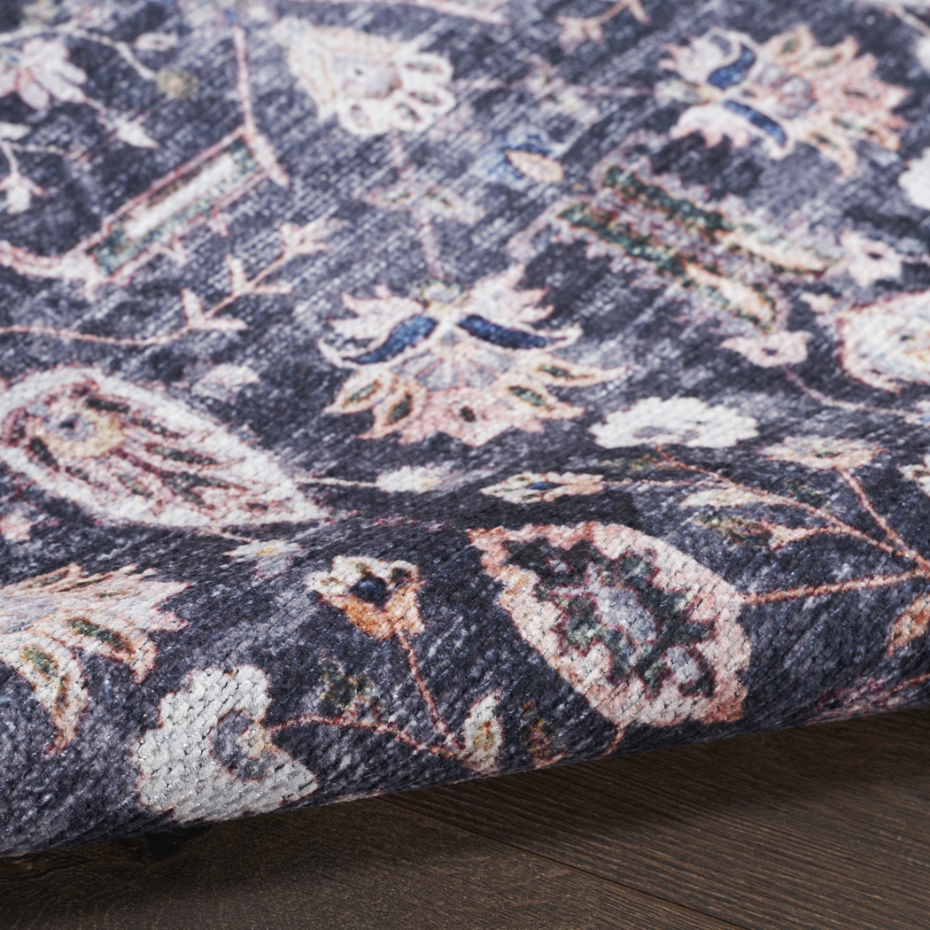 Adosis Ivory/Navy 5'3 x 7'3 Rug - Thumbnail - Image 6