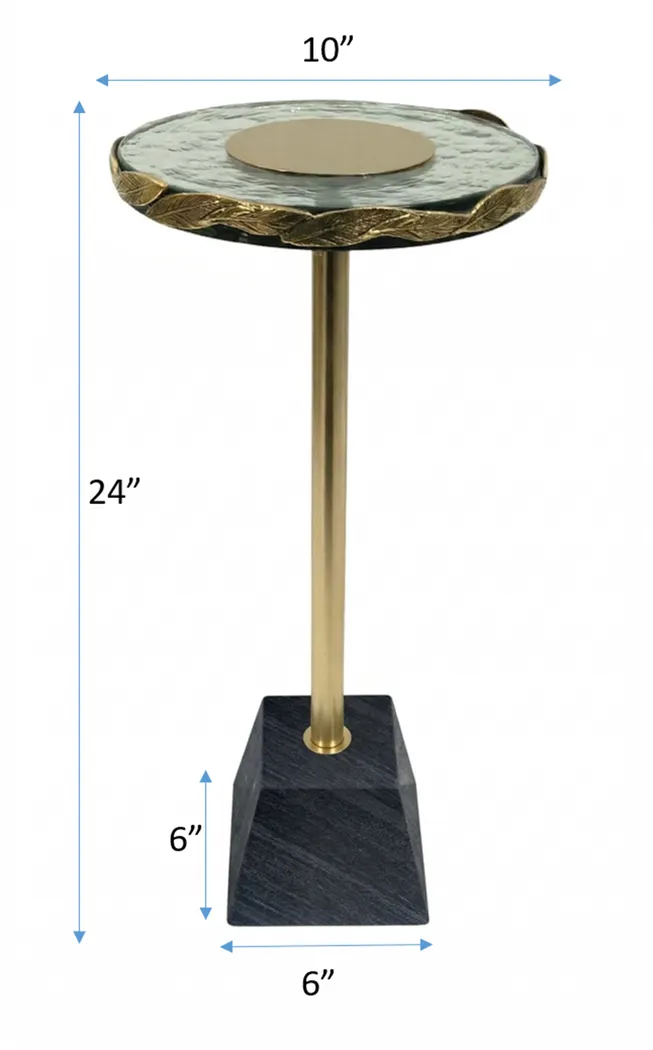 Adozi Gold Accent Table - Image 9