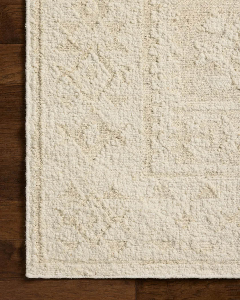 Adra Ivory 7'9 x 9'9 Rug - Image 3