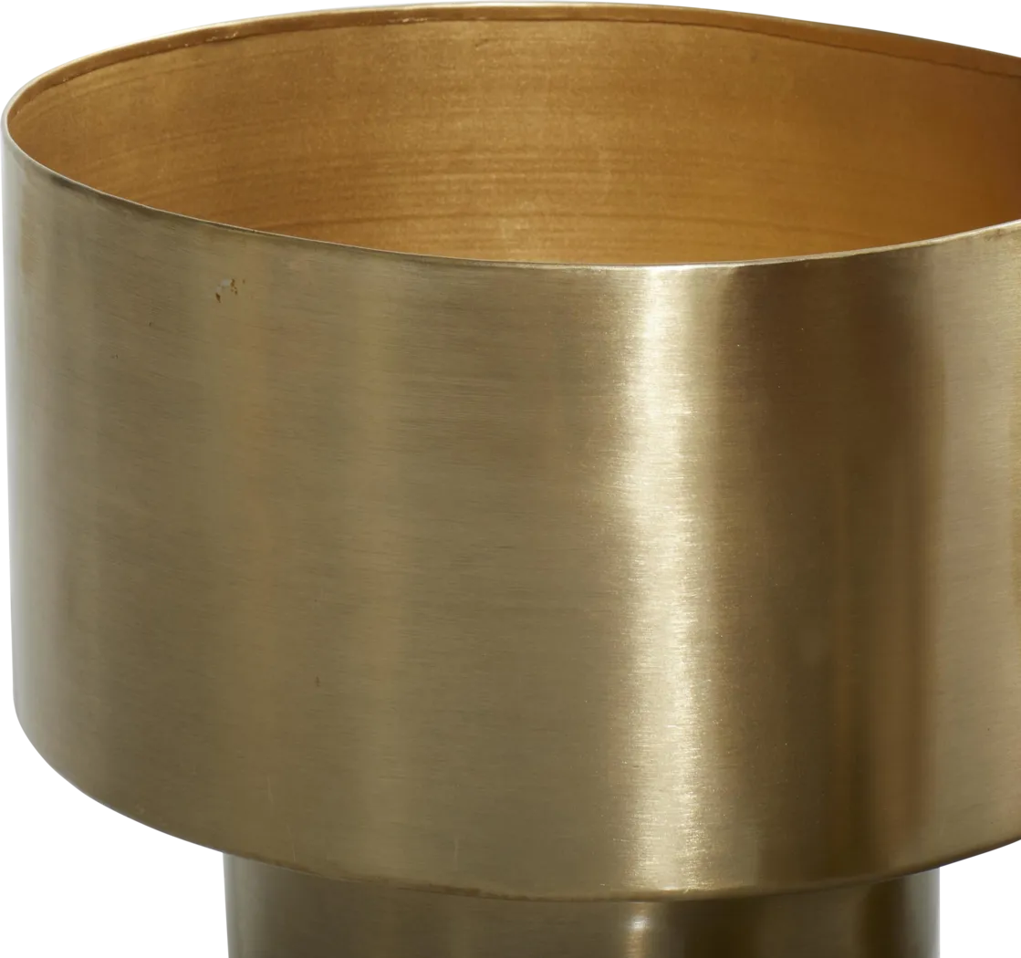 Adral Gold Indoor/Outdoor Planter, Set of 3 - Image 6