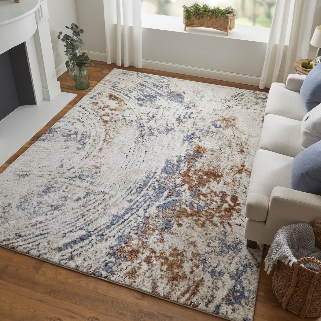 Adrenia Ivory 8' x 10' Rug - Thumbnail - Image 4
