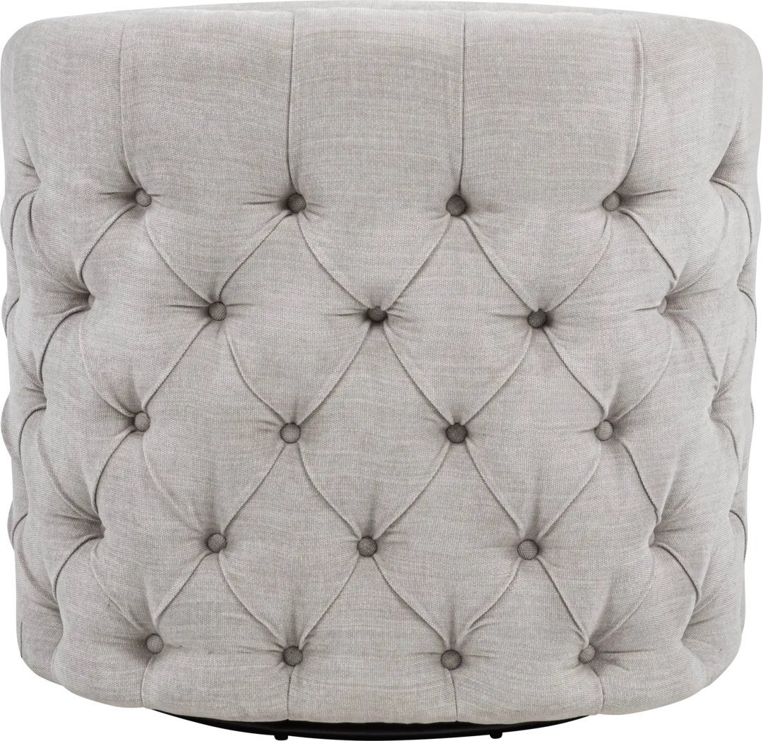 Adriana Gray Swivel Chair - Thumbnail - Image 3
