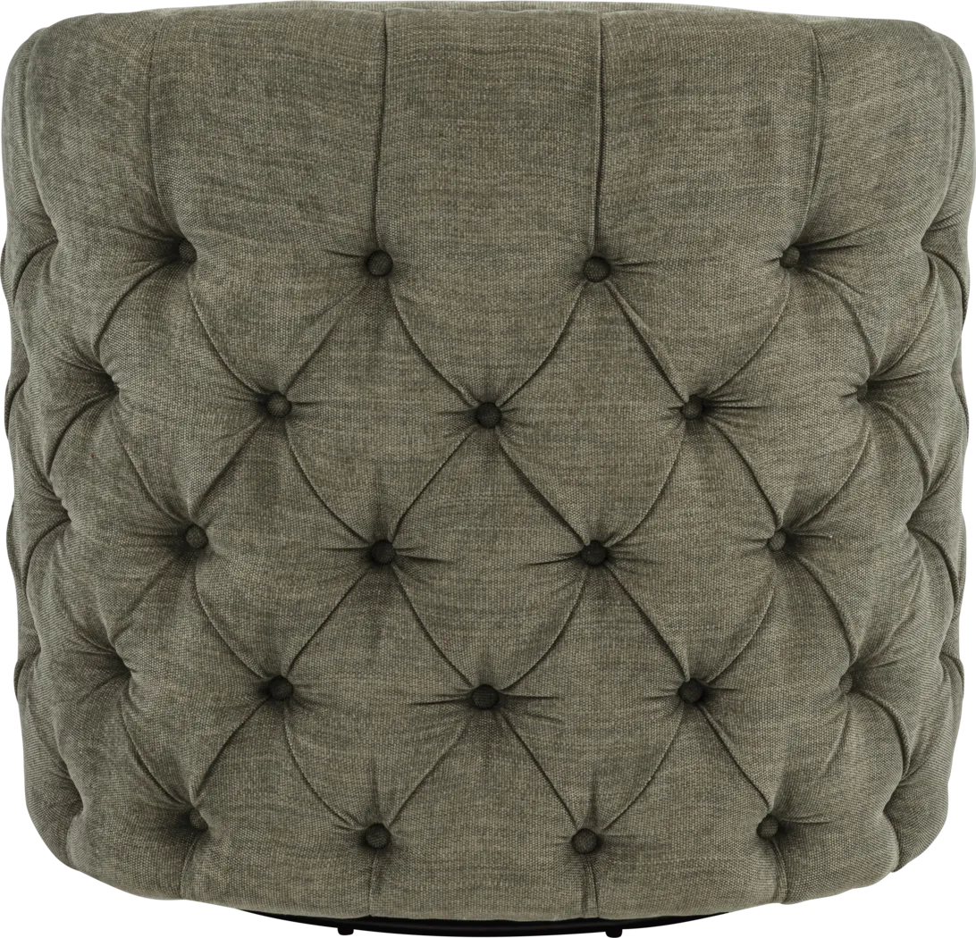 Adriana Green Swivel Chair - Thumbnail - Image 3