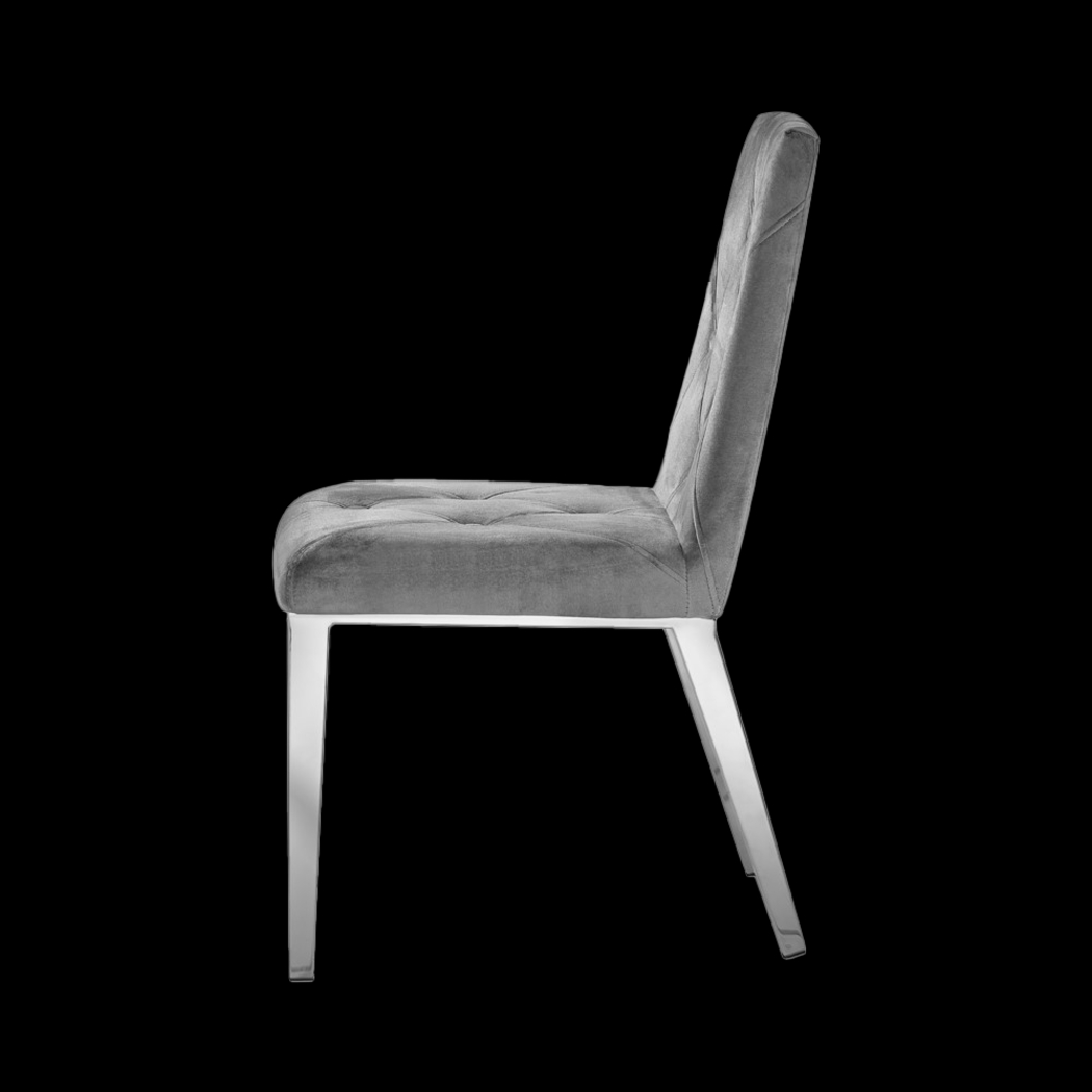 Adriatie I Gray Dining Chair, Set of 2 - Thumbnail - Image 2