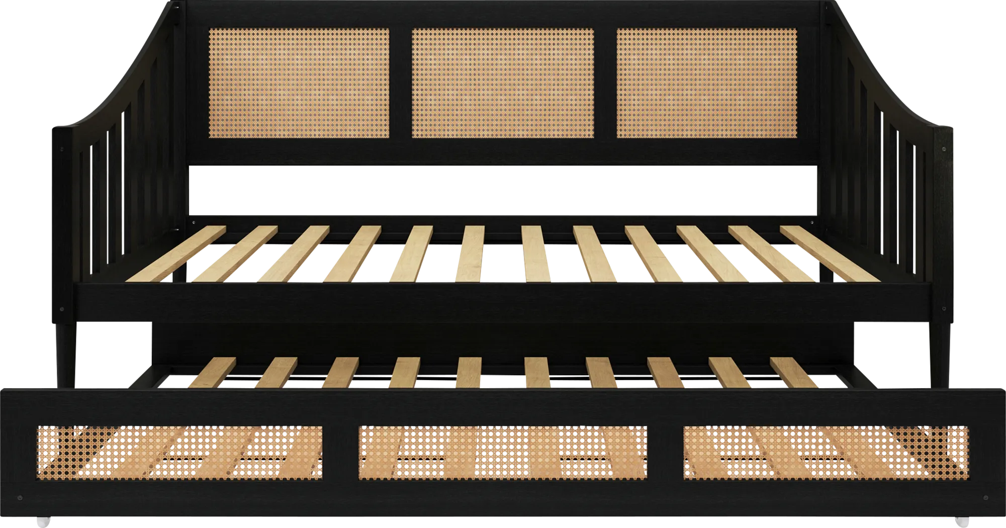 Adrihen Black Twin Daybed with Trundle - Thumbnail - Image 7