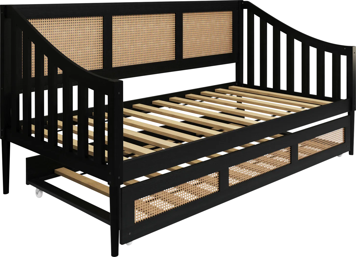 Adrihen Black Twin Daybed with Trundle - Thumbnail - Image 8