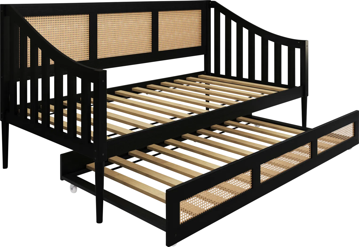 Adrihen Black Twin Daybed with Trundle - Thumbnail - Image 9