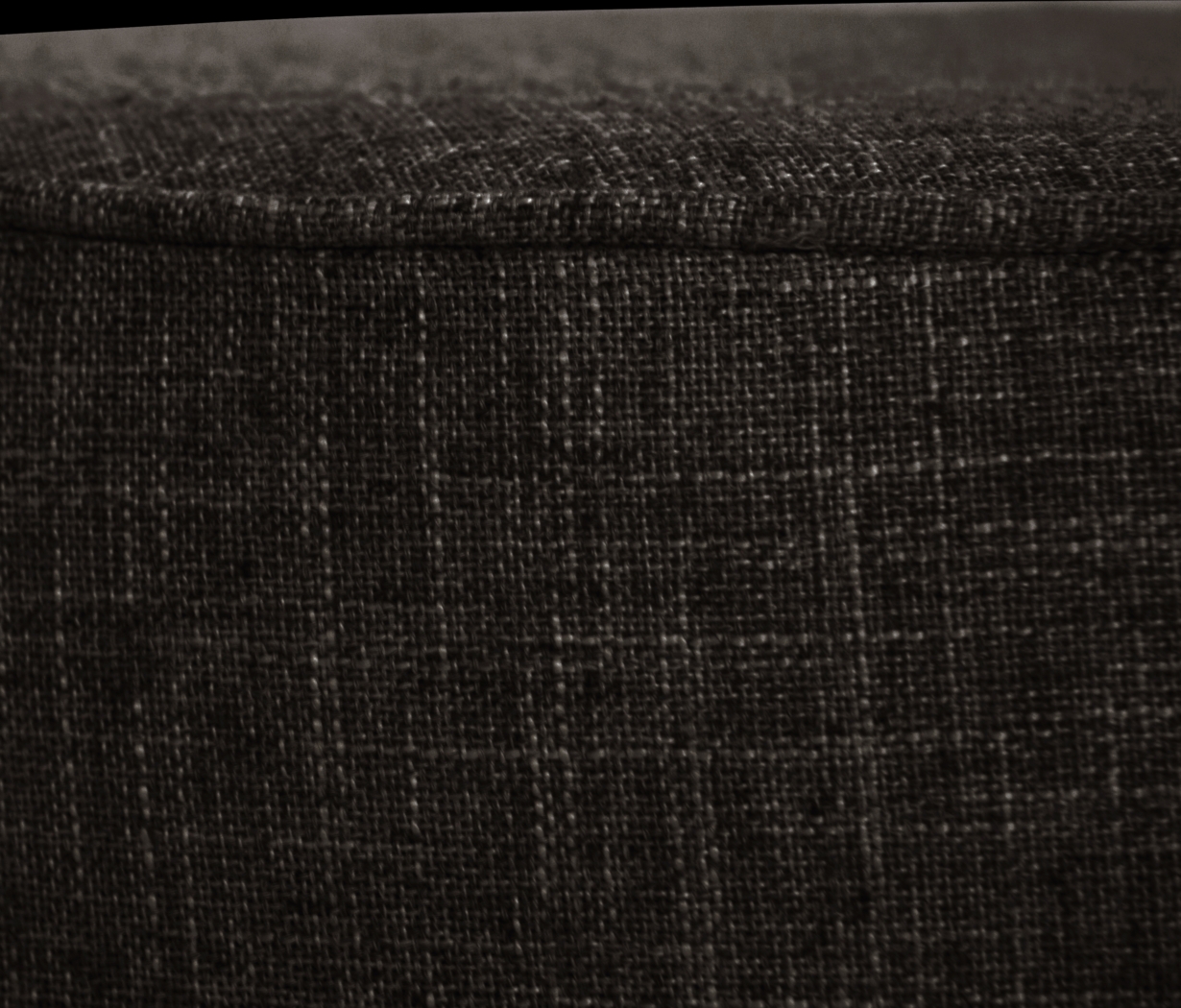 Adswood Black Ottoman - Thumbnail - Image 3