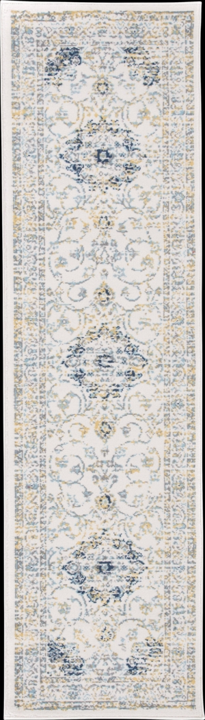 Advay Blue 2' x 7' Runner Rug - Thumbnail - Image 1