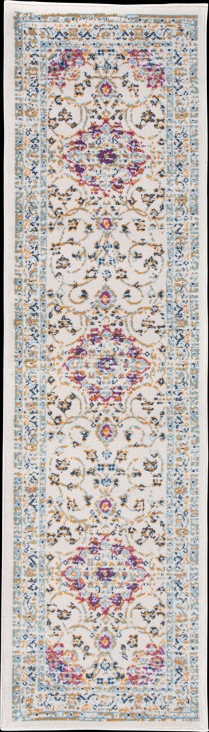 Advay Pink 2' x 7' Runner Rug - Thumbnail - Image 1