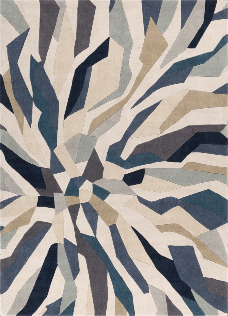 Adwin Blue 8' x 11' Rug - Thumbnail - Image 1