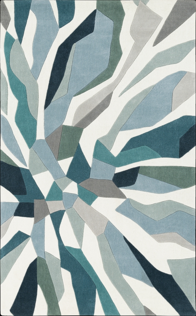 Adwin Teal 8' x 11' Rug - Thumbnail - Image 1