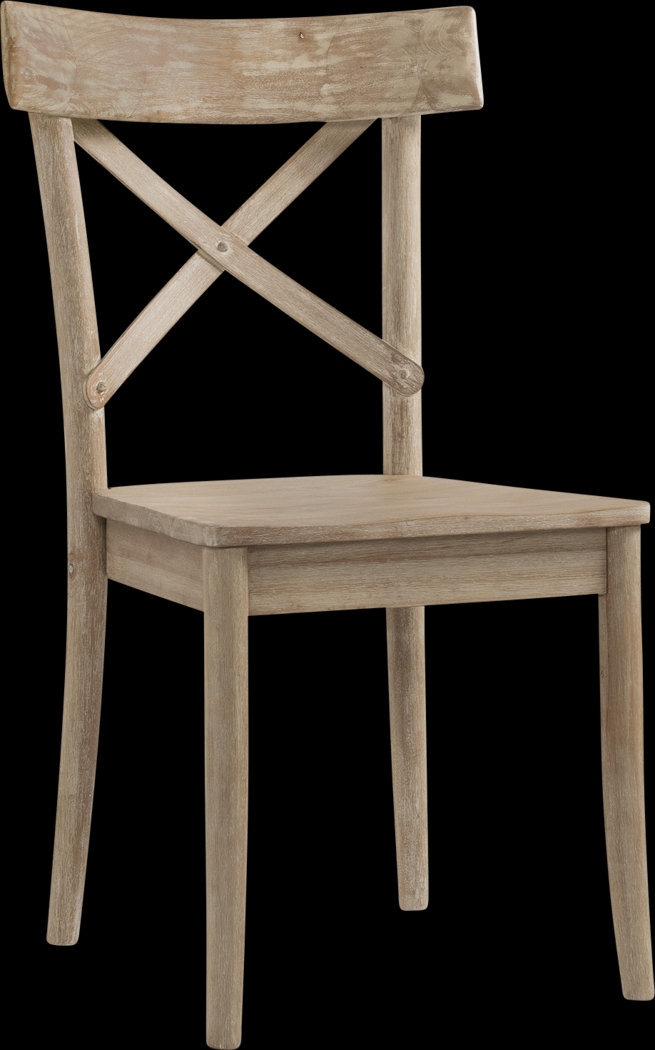 Adwolfe Natural Side Chair Set of 2 - Thumbnail - Image 11