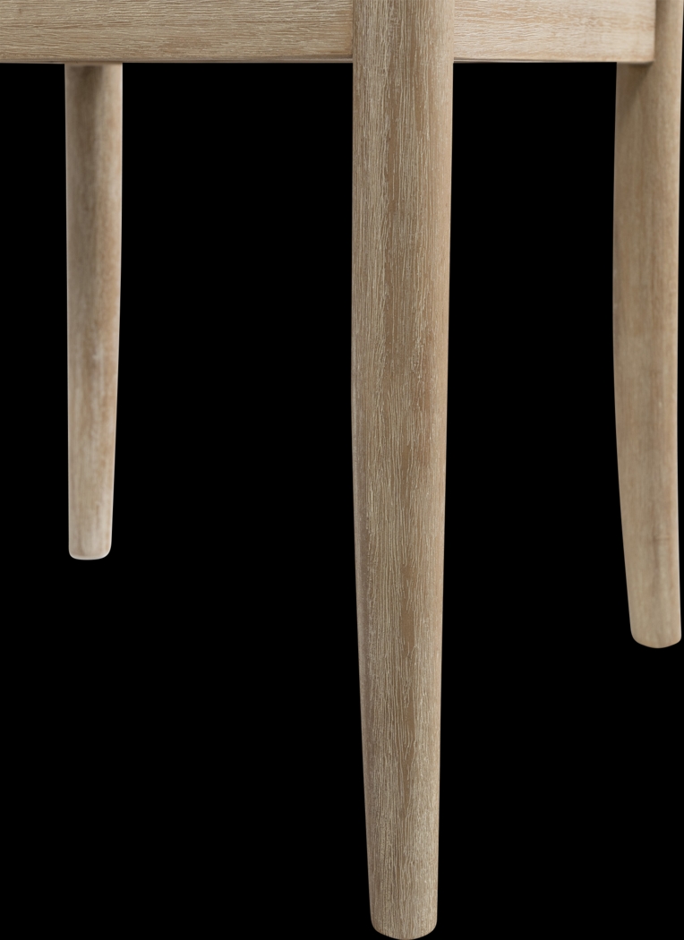 Adwolfe Natural Side Chair Set of 2 - Thumbnail - Image 4