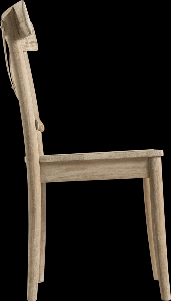 Adwolfe Natural Side Chair Set of 2 - Thumbnail - Image 9