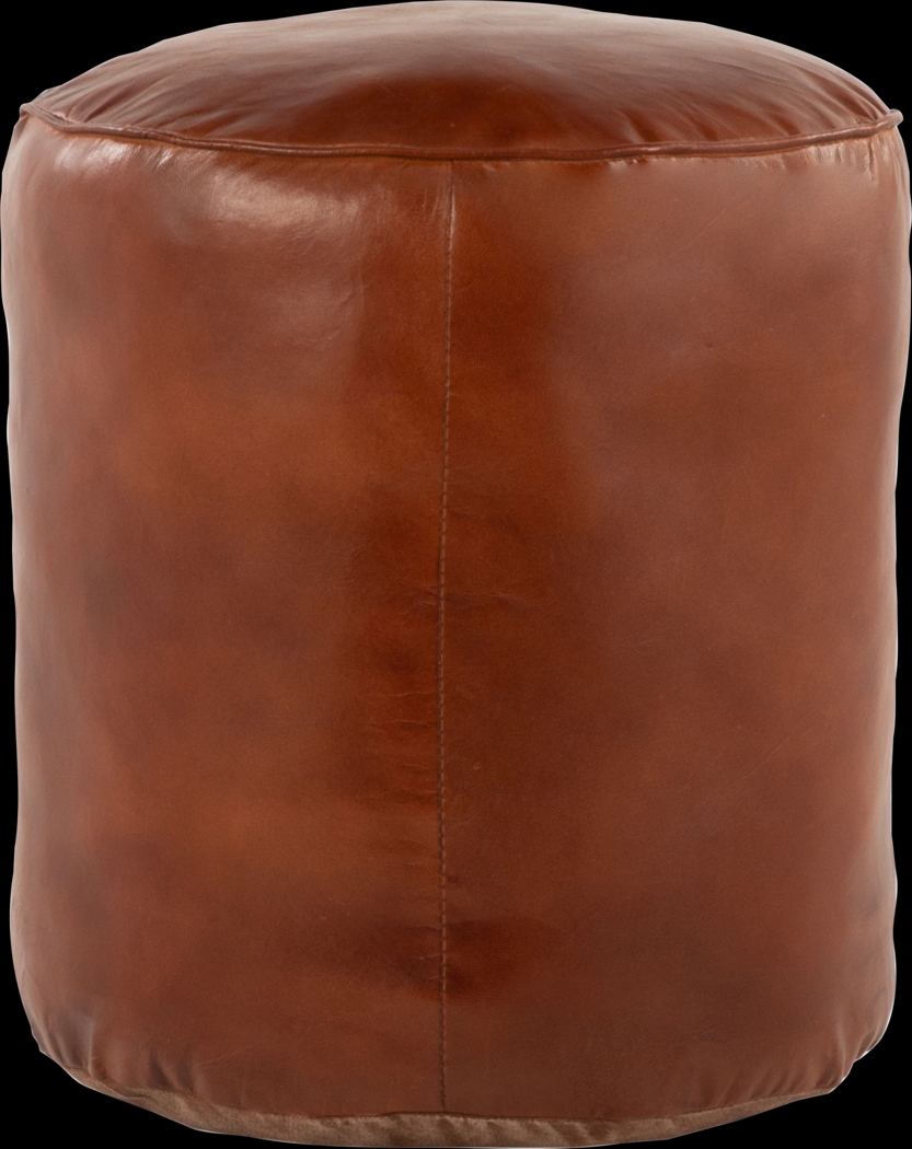 Adworth Brown Ottoman - Thumbnail - Image 1