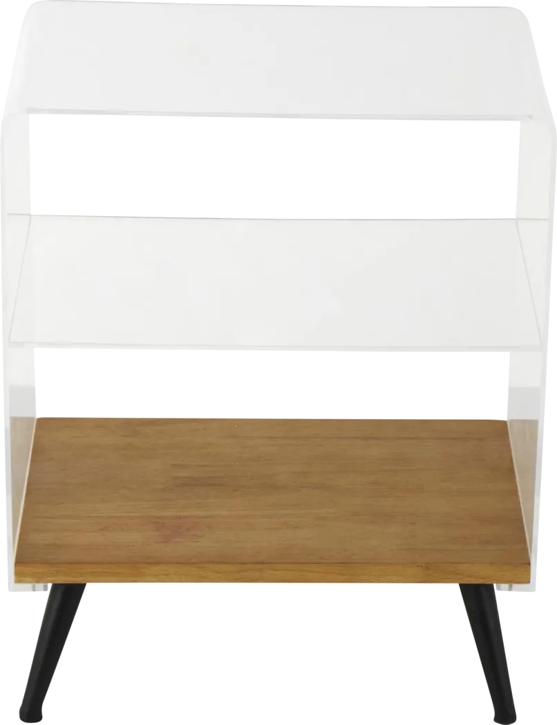 Aedard Clear Side Table - Image 5