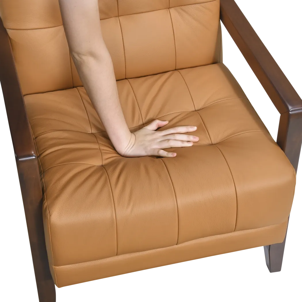 Aeden Orange Accent Chair - Thumbnail - Image 6